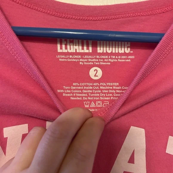 Torrid Legally Blonde Pink Shirt - Picture 4 of 5